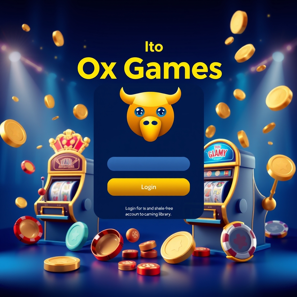Editorial banner illustrating Login to Ox Games For Secure and Hassle-Free Account to our Gaming Library at Ox Games
